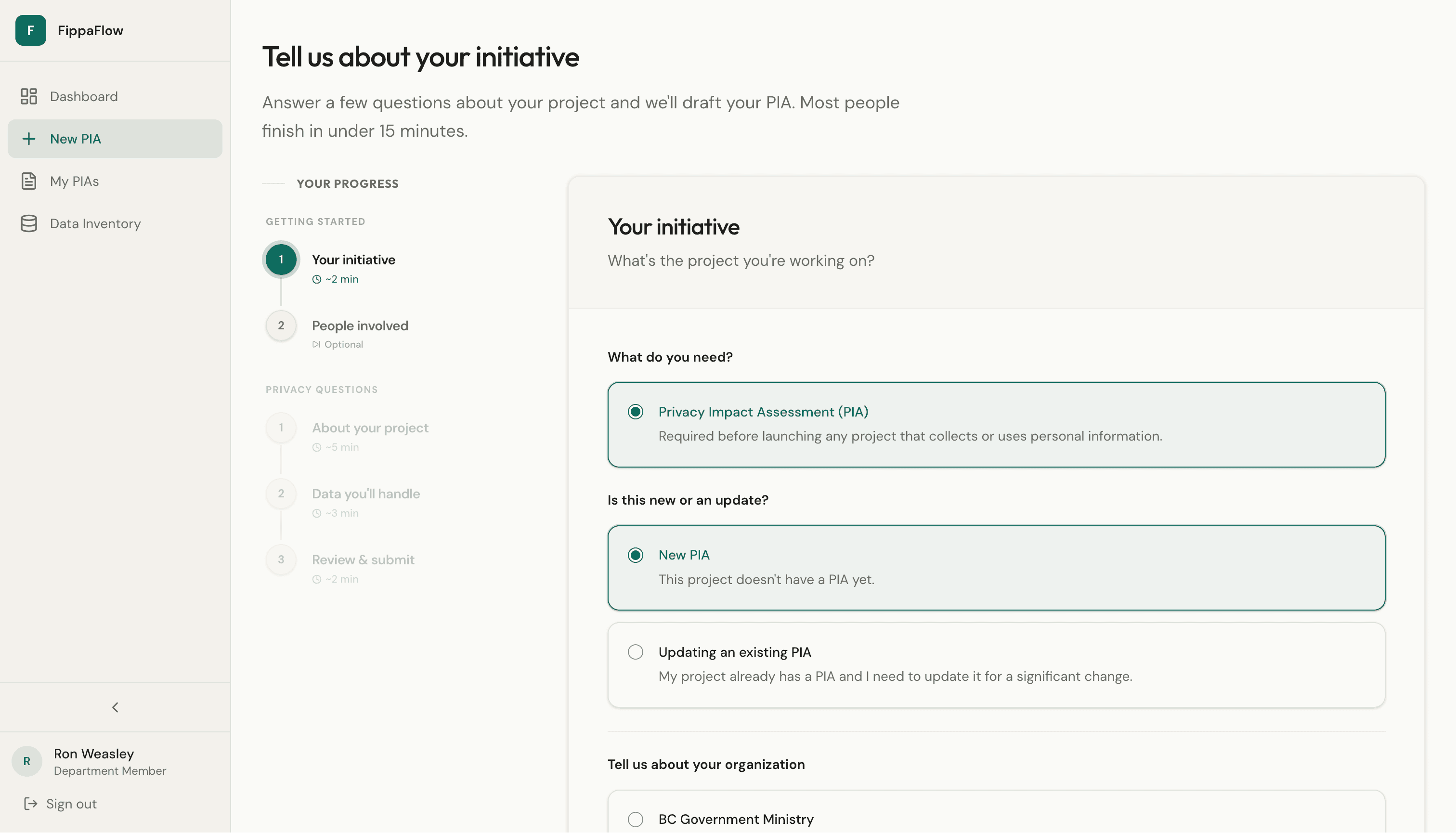 Describe your initiative
